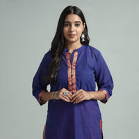 Mangalagiri Kurta with Palazzo & Dupatta Set