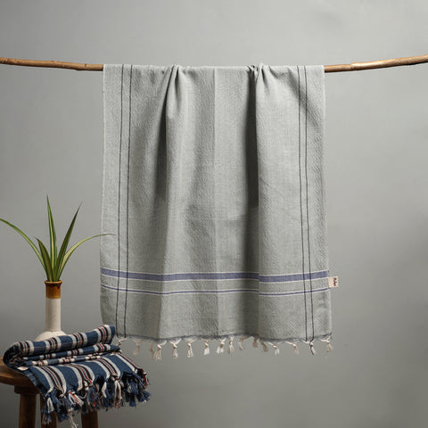 Handloom Fine Cotton Bath Towel 17
