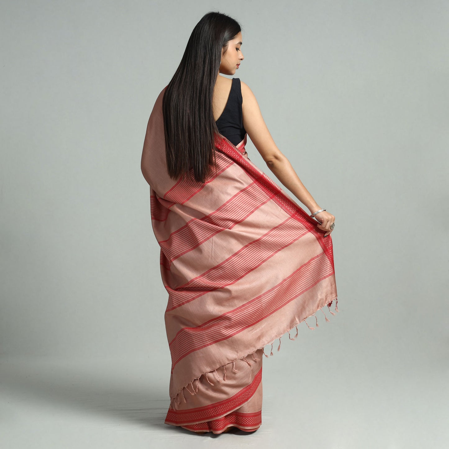 bamboo silk saree