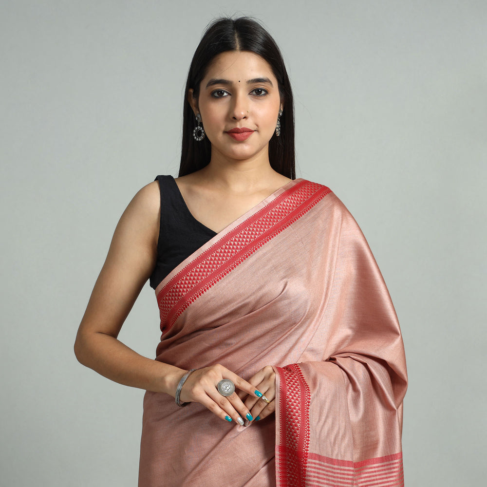 bamboo silk saree