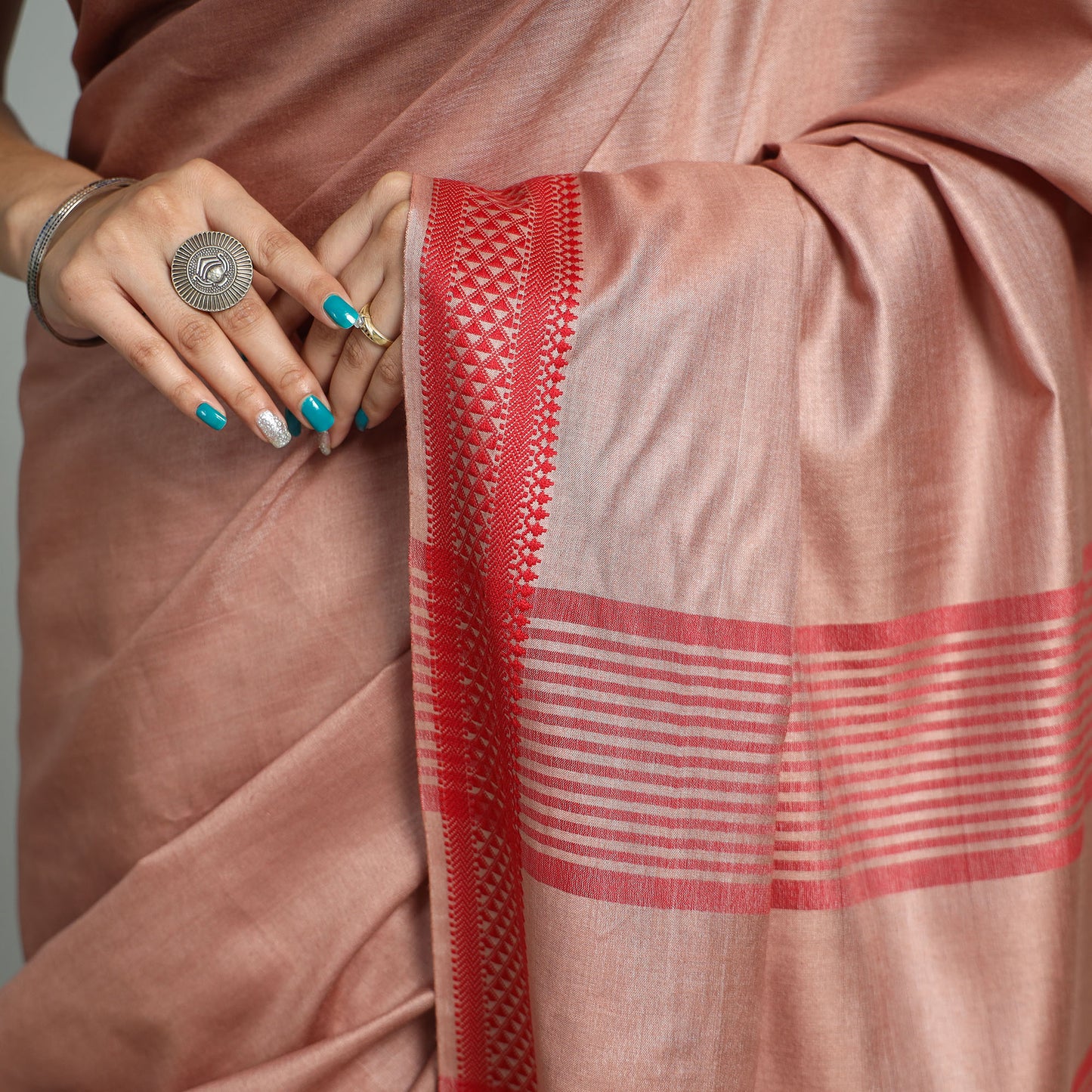 bamboo silk saree