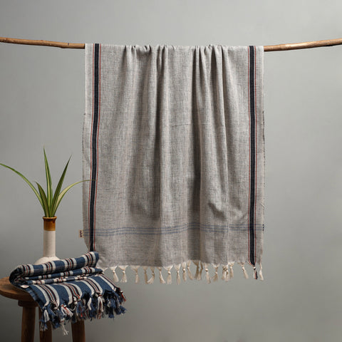 Handloom Fine Cotton Bath Towel 22