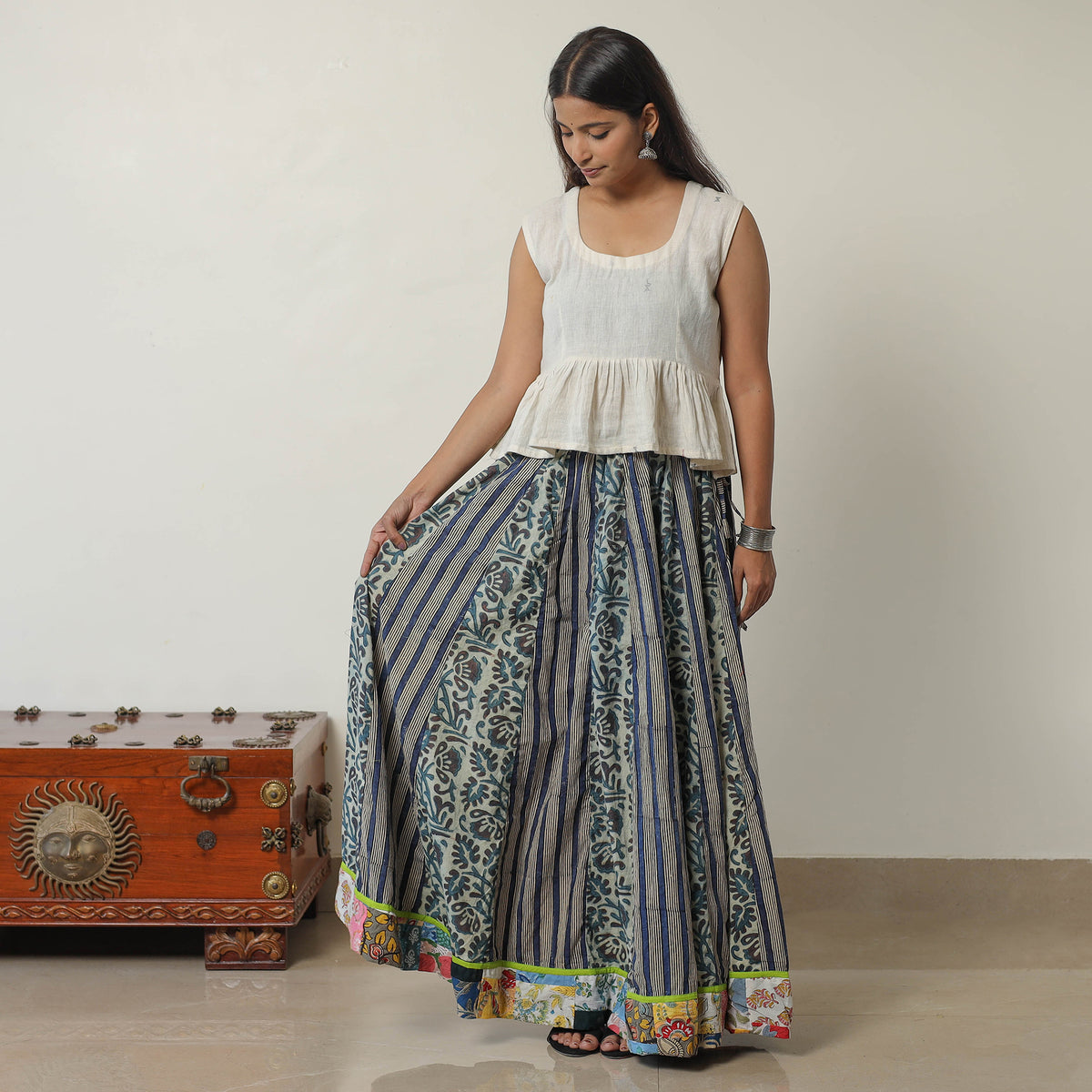 Bagru Skirt 