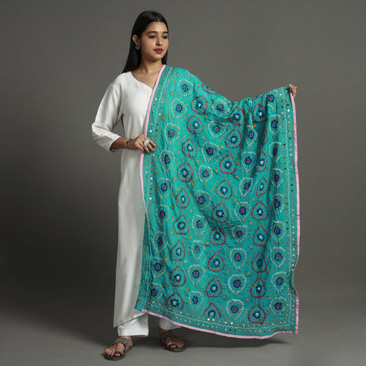 Phulkari Embroidered Dupatta