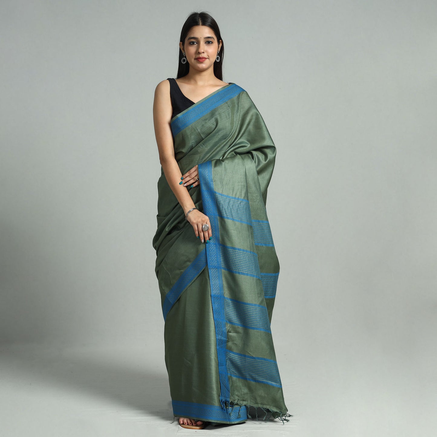 bamboo silk saree