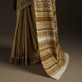 Printed Cotton Kalamkari Saree 18