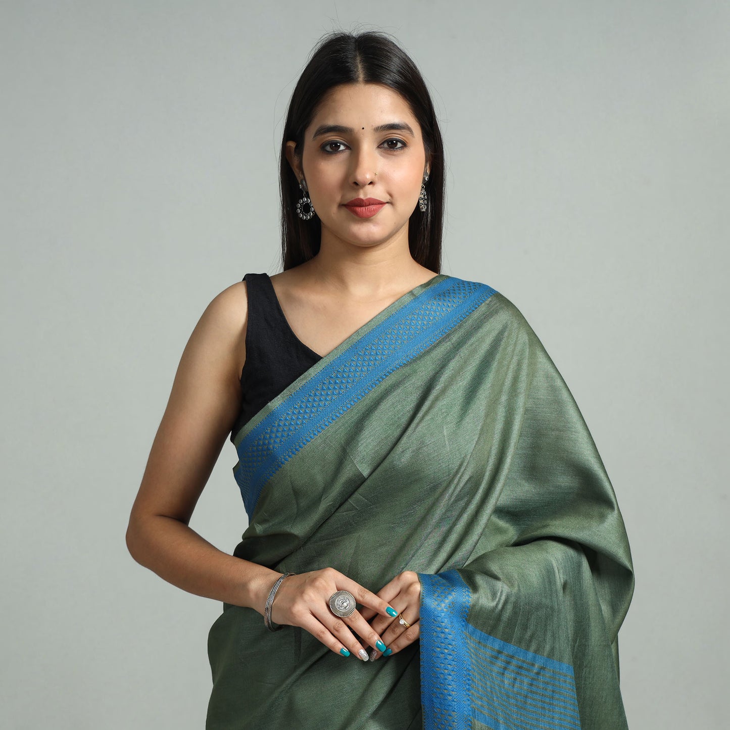 bamboo silk saree