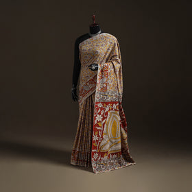Printed Cotton Kalamkari Saree 19