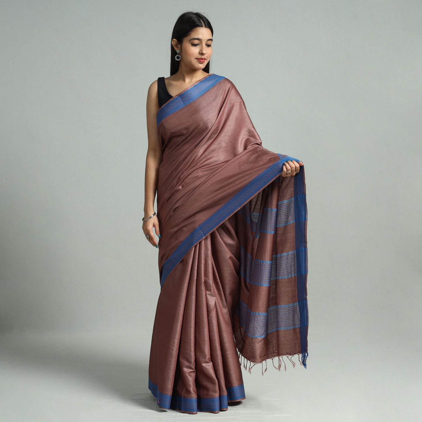 bamboo silk saree