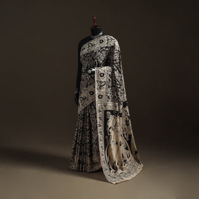 Printed Cotton Kalamkari Saree 23