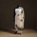 Kota Doria Cotton Barmer Applique Work Dupatta with Zari Border 20
