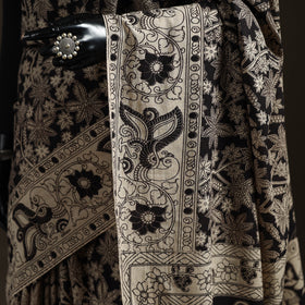 Printed Cotton Kalamkari Saree 23