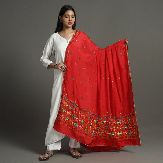 Phulkari Embroidered Dupatta