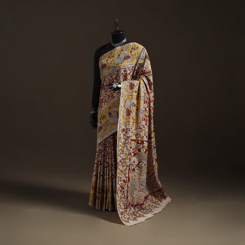 Printed Cotton Kalamkari Saree 24