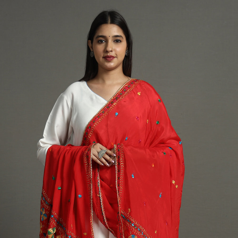 Phulkari Embroidered Dupatta