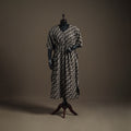 Akola Hand Block Print Natural Dyed Cotton Kaftan (Long) 193