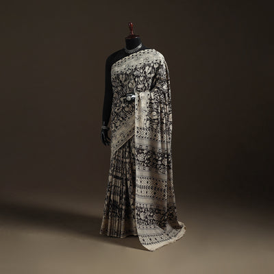 Printed Cotton Kalamkari Saree 25