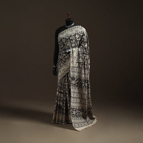Printed Cotton Kalamkari Saree 25