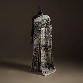 Printed Cotton Kalamkari Saree 25
