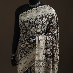 Printed Cotton Kalamkari Saree 25