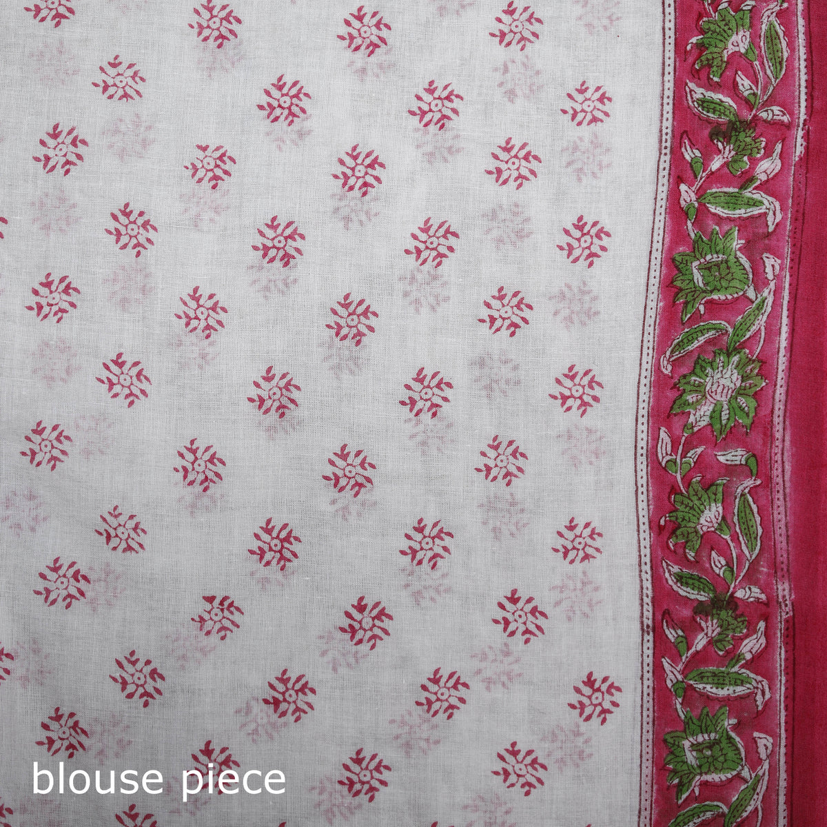 Sanganeri Hand Block Print Pure Mul Cotton Ready To Wear Saree 54
