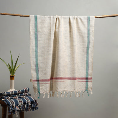 Handloom Fine Cotton Bath Towel 34