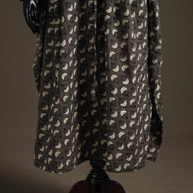 Akola Hand Block Print Natural Dyed Cotton Kaftan (Long) 193