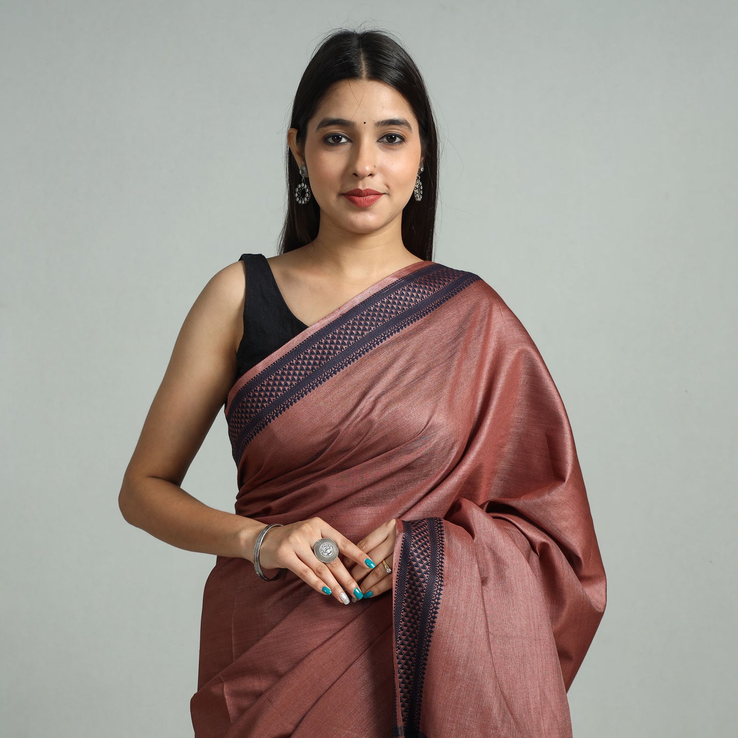 bamboo silk saree