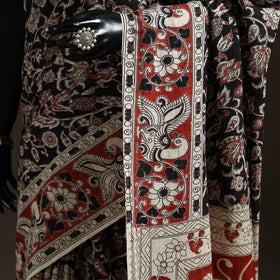Printed Cotton Kalamkari Saree 26
