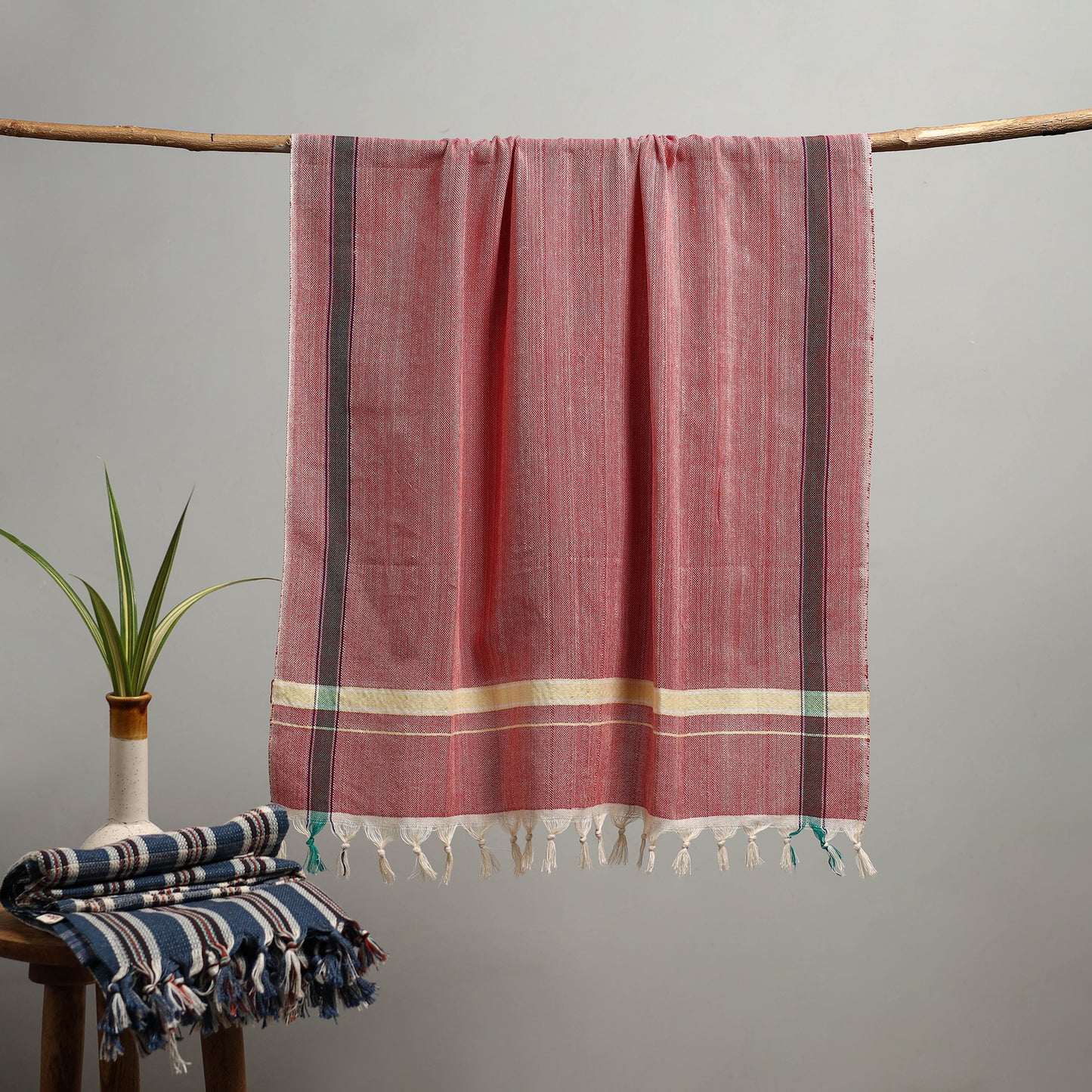 Handloom Fine Cotton Bath Towel 36