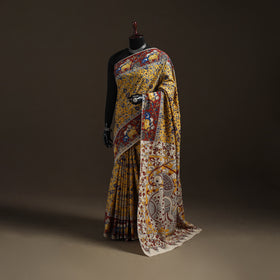 Printed Cotton Kalamkari Saree 27