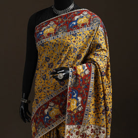 Printed Cotton Kalamkari Saree 27