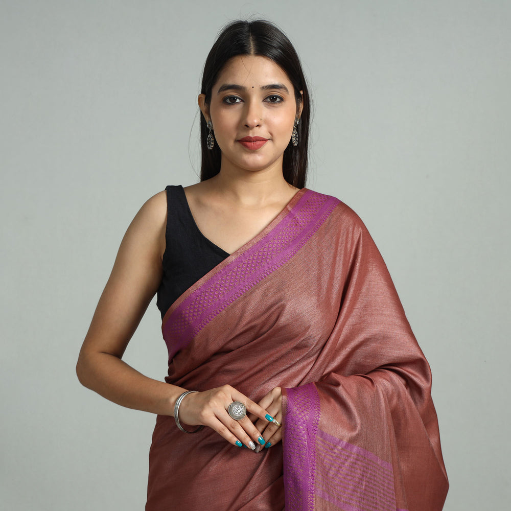 bamboo silk saree