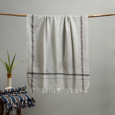 Handloom Fine Cotton Bath Towel 37