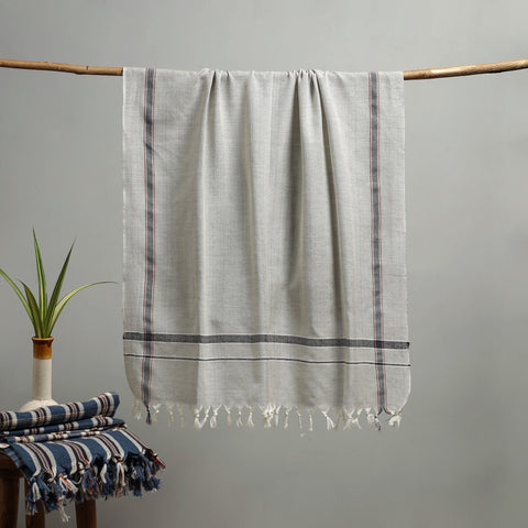 Handloom Fine Cotton Bath Towel 37