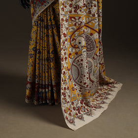 Printed Cotton Kalamkari Saree 27