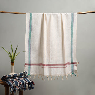 Handloom Fine Cotton Bath Towel 38