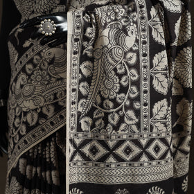 Printed Cotton Kalamkari Saree 28