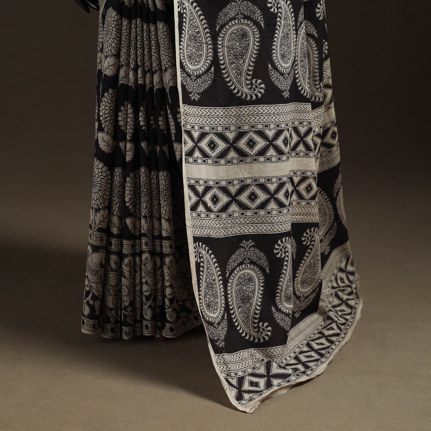 Printed Cotton Kalamkari Saree 28