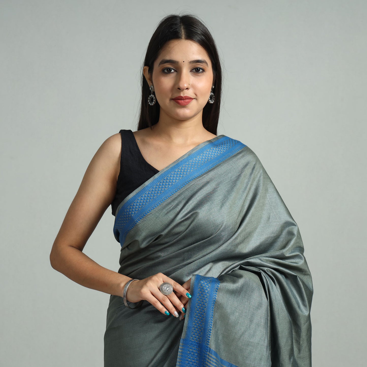 bamboo silk saree