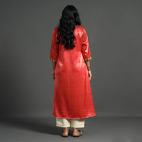 plain silk kurta