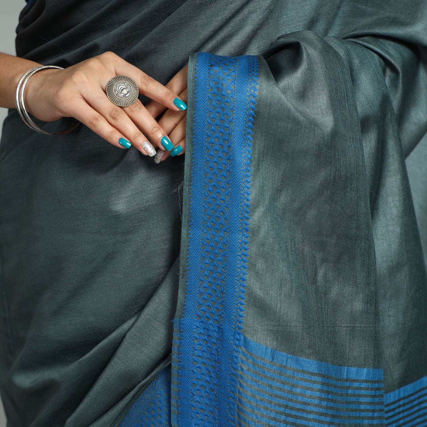 bamboo silk saree