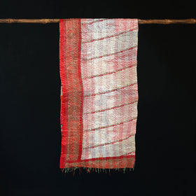 Bengal Kantha Handwork Patchwork Reversible Silk Stole 268