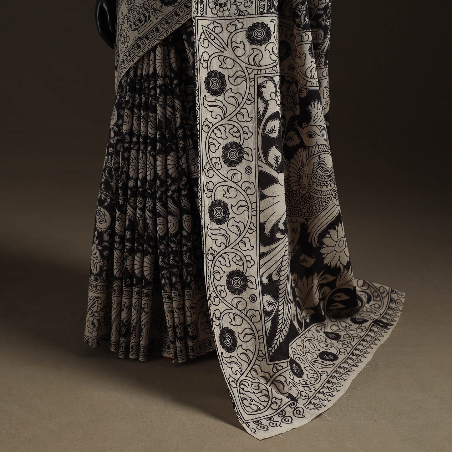 Printed Cotton Kalamkari Saree 30