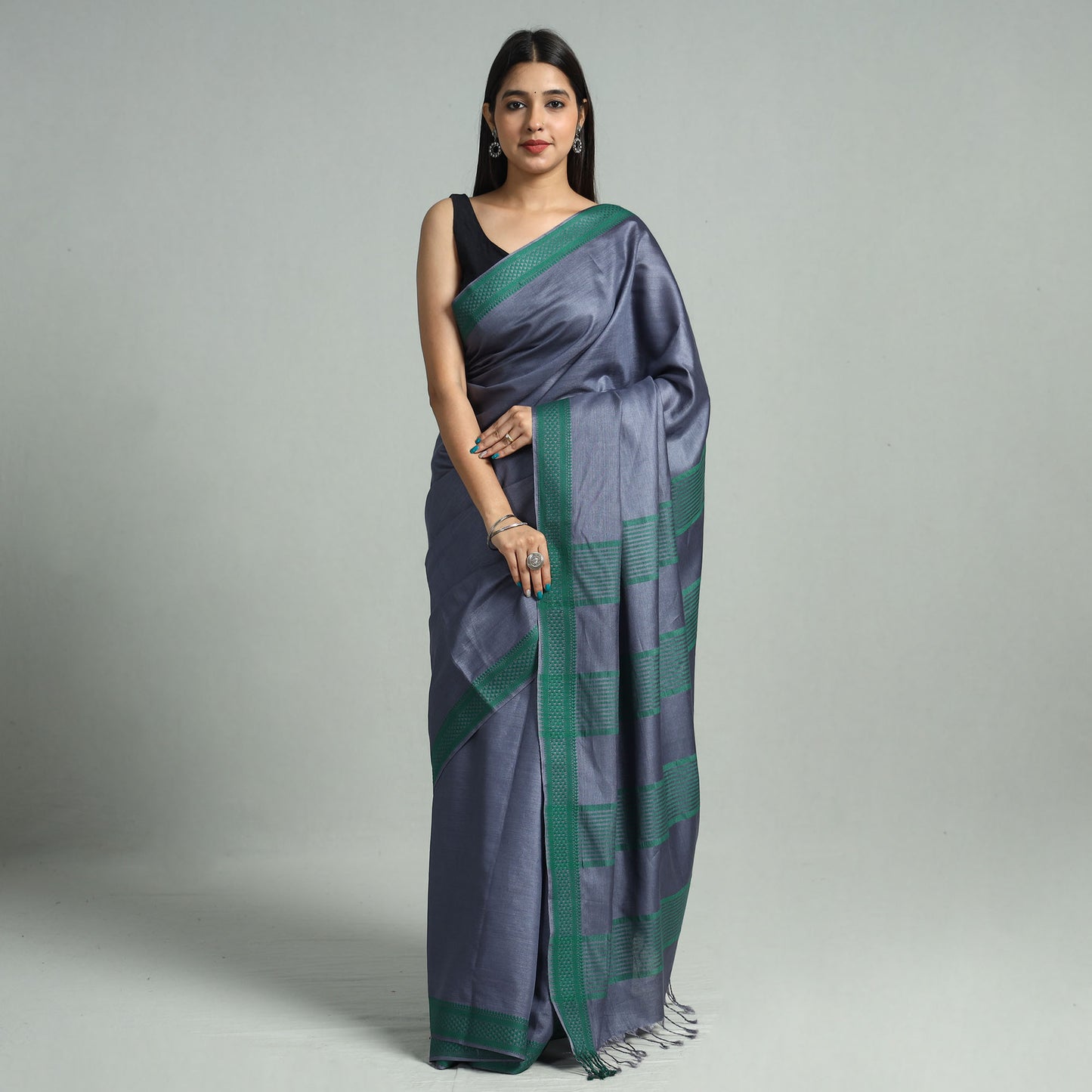 bamboo silk saree