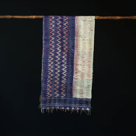 Bengal Kantha Handwork Patchwork Reversible Silk Stole 265