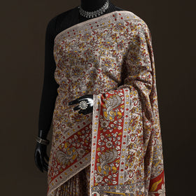Printed Cotton Kalamkari Saree 31