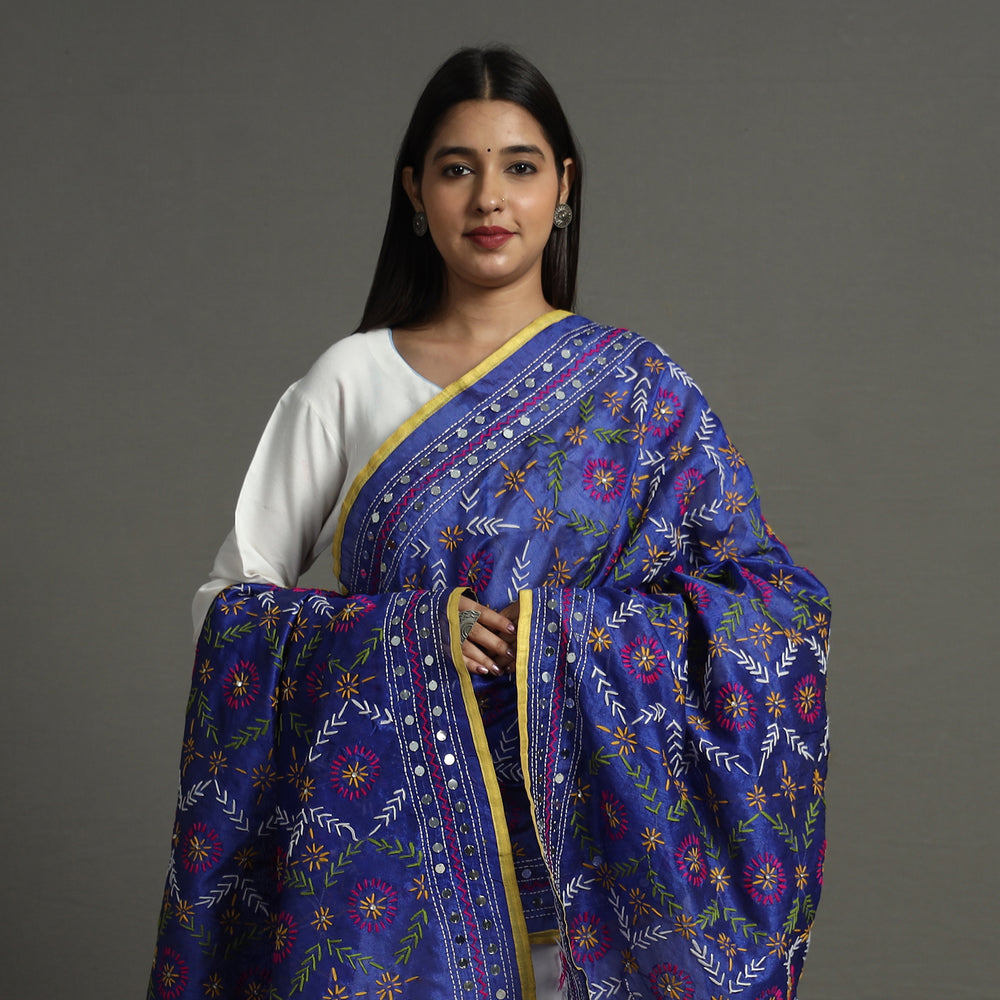 Phulkari Embroidered Dupatta