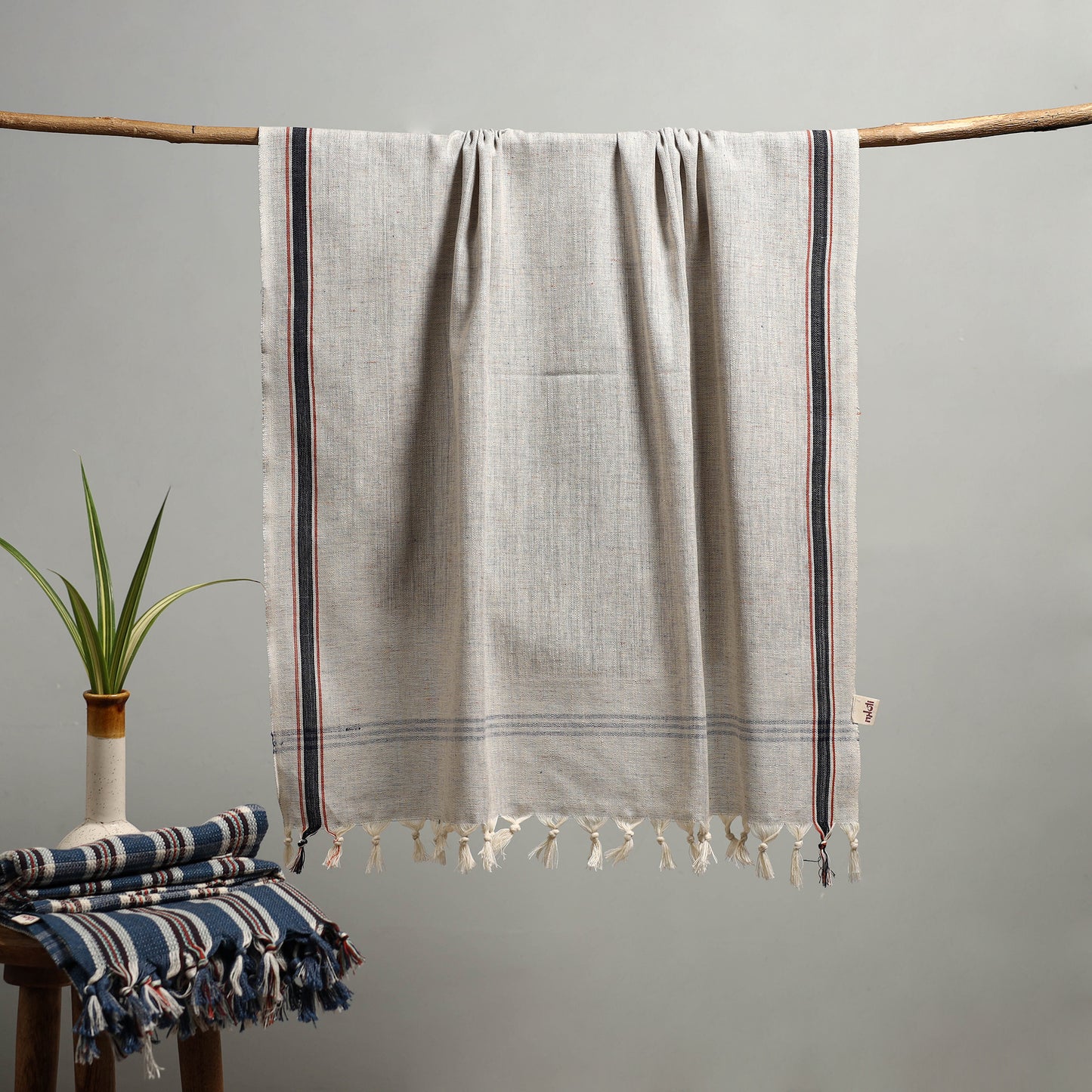 Handloom Fine Cotton Bath Towel 44