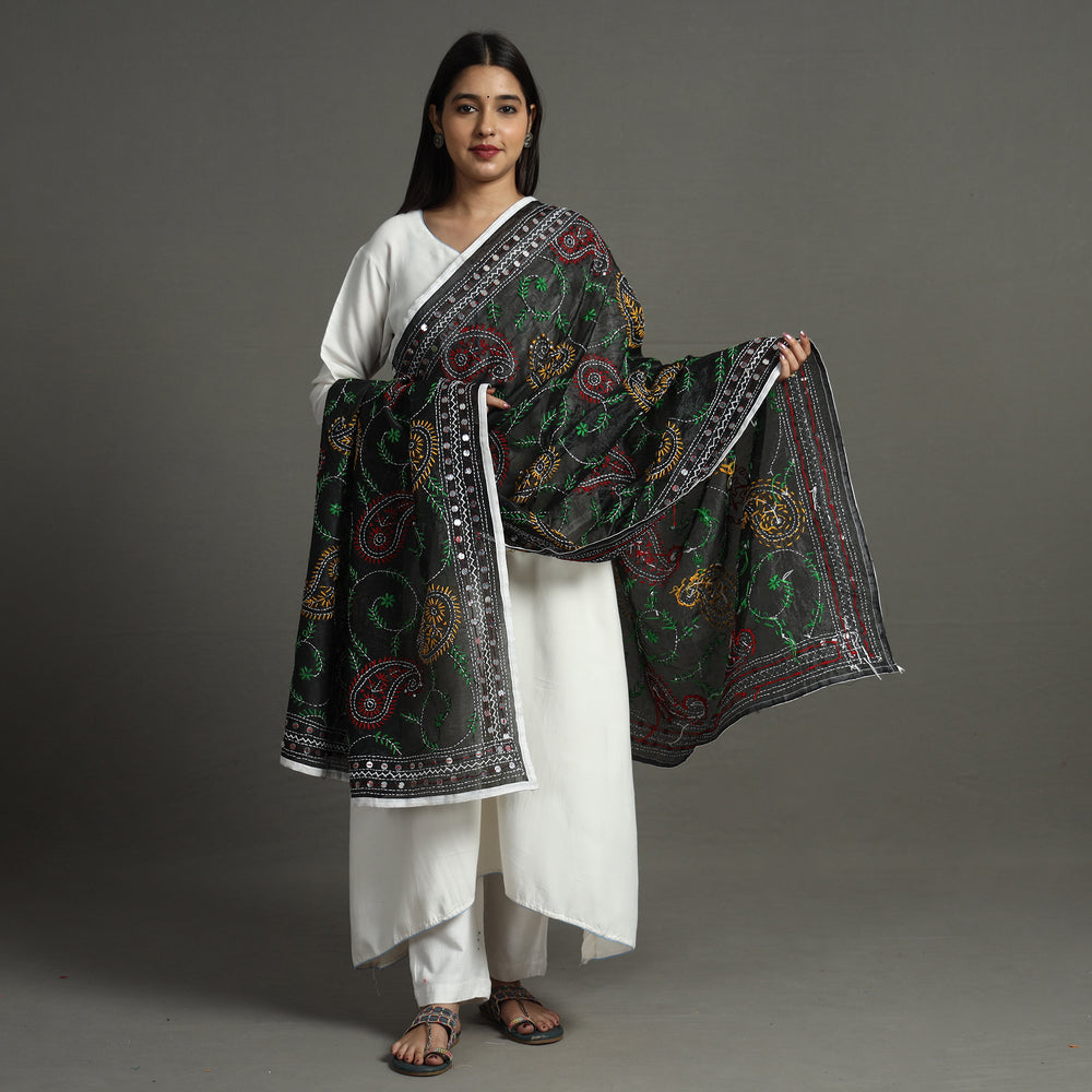 Phulkari Embroidered Dupatta